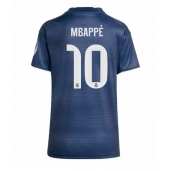 Billige Real Madrid Kylian Mbappe #10 Udebanetrøje Dame 2025-26 Kort ærmer