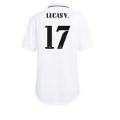 Billige Real Madrid Lucas Vazquez #17 Hjemmebanetrøje Dame 2022-23 Kort ærmer