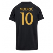 Billige Real Madrid Luka Modric #10 Tredje trøje Dame 2023-24 Kort ærmer