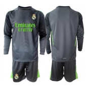 Billige Real Madrid Målmand Tredje trøje Børn 2025-26 Lange ærmer (+ bukser)