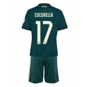 Billige Real Madrid Marc Cucurella #17 Udebanetrøje Børn 2026-27 Kort ærmer (+ bukser)