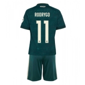 Billige Real Madrid Rodrygo Goes #11 Udebanetrøje Børn 2026-27 Kort ærmer (+ bukser)