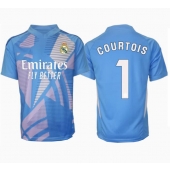 Billige Real Madrid Thibaut Courtois #1 Målmand Hjemmebanetrøje 2024-25 Kort ærmer