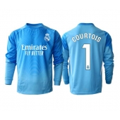 Billige Real Madrid Thibaut Courtois #1 Målmand Hjemmebanetrøje 2025-26 Lange ærmer