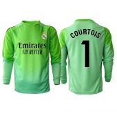 Billige Real Madrid Thibaut Courtois #1 Målmand Udebanetrøje 2025-26 Lange ærmer