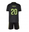 Billige Real Madrid Vinicius Junior #20 Tredje trøje Børn 2022-23 Kort ærmer (+ bukser)