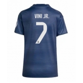 Billige Real Madrid Vinicius Junior #7 Udebanetrøje Dame 2025-26 Kort ærmer
