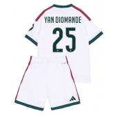 Billige Real Madrid Yan Diomande #25 Hjemmebanetrøje Børn 2026-27 Kort ærmer (+ bukser)
