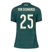 Billige Real Madrid Yan Diomande #25 Udebanetrøje Dame 2026-27 Kort ærmer