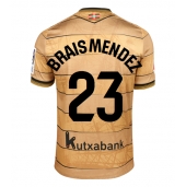 Billige Real Sociedad Brais Mendez #23 Udebanetrøje 2024-25 Kort ærmer