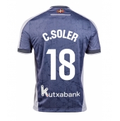 Billige Real Sociedad Carlos Soler #18 Udebanetrøje 2025-26 Kort ærmer