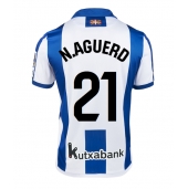 Billige Real Sociedad Nayef Aguerd #21 Hjemmebanetrøje 2024-25 Kort ærmer