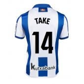 Billige Real Sociedad Takefusa Kubo #14 Hjemmebanetrøje 2024-25 Kort ærmer
