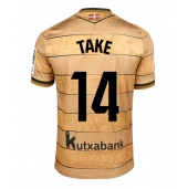 Billige Real Sociedad Takefusa Kubo #14 Udebanetrøje 2024-25 Kort ærmer