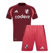 Billige River Plate Udebanetrøje Børn 2024-25 Kort ærmer (+ bukser)