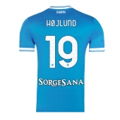Billige SSC Napoli Rasmus Hojlund #19 Hjemmebanetrøje 2025-26 Kort ærmer