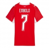 Billige Schweiz Breel Embolo #7 Hjemmebanetrøje Dame VM 2026 Kort ærmer
