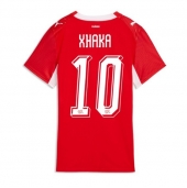 Billige Schweiz Granit Xhaka #10 Hjemmebanetrøje Dame VM 2026 Kort ærmer