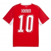 Billige Schweiz Granit Xhaka #10 Hjemmebanetrøje VM 2026 Kort ærmer