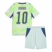 Billige Schweiz Granit Xhaka #10 Udebanetrøje Børn VM 2026 Kort ærmer (+ bukser)