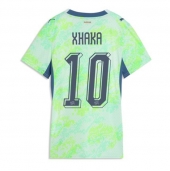 Billige Schweiz Granit Xhaka #10 Udebanetrøje Dame VM 2026 Kort ærmer
