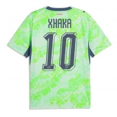 Billige Schweiz Granit Xhaka #10 Udebanetrøje VM 2026 Kort ærmer