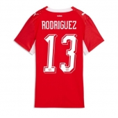 Billige Schweiz Ricardo Rodriguez #13 Hjemmebanetrøje Dame VM 2026 Kort ærmer