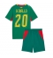Billige Senegal Habib Diallo #20 Udebanetrøje Børn VM 2026 Kort ærmer (+ bukser)