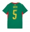 Billige Senegal Idrissa Gueye #5 Udebanetrøje Dame VM 2026 Kort ærmer