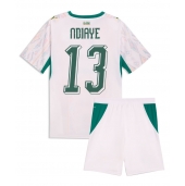 Billige Senegal Iliman Ndiaye #13 Hjemmebanetrøje Børn VM 2026 Kort ærmer (+ bukser)