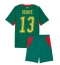 Billige Senegal Iliman Ndiaye #13 Udebanetrøje Børn VM 2026 Kort ærmer (+ bukser)