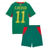 Billige Senegal Nicolas Jackson #11 Udebanetrøje Børn VM 2026 Kort ærmer (+ bukser)