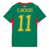 Billige Senegal Nicolas Jackson #11 Udebanetrøje Dame VM 2026 Kort ærmer
