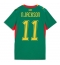 Billige Senegal Nicolas Jackson #11 Udebanetrøje Dame VM 2026 Kort ærmer