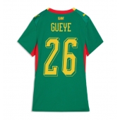 Billige Senegal Pape Gueye #26 Udebanetrøje Dame VM 2026 Kort ærmer
