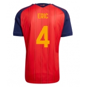 Billige Spanien Eric Garcia #4 Hjemmebanetrøje VM 2026 Kort ærmer