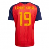 Billige Spanien Lamine Yamal #19 Hjemmebanetrøje VM 2026 Kort ærmer