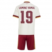Billige Spanien Lamine Yamal #19 Udebanetrøje Børn VM 2026 Kort ærmer (+ bukser)