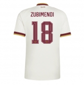 Billige Spanien Martin Zubimendi #18 Udebanetrøje VM 2026 Kort ærmer