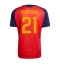 Billige Spanien Mikel Oyarzabal #21 Hjemmebanetrøje VM 2026 Kort ærmer