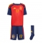 Billige Spanien Nico Williams #17 Hjemmebanetrøje Børn VM 2026 Kort ærmer (+ bukser)