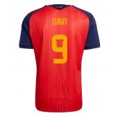 Billige Spanien Paez Gavi #9 Hjemmebanetrøje VM 2026 Kort ærmer