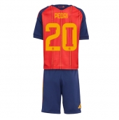 Billige Spanien Pedri Gonzalez #20 Hjemmebanetrøje Børn VM 2026 Kort ærmer (+ bukser)
