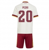 Billige Spanien Pedri Gonzalez #20 Udebanetrøje Børn VM 2026 Kort ærmer (+ bukser)