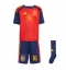 Billige Spanien Rodri Hernandez #16 Hjemmebanetrøje Børn VM 2026 Kort ærmer (+ bukser)