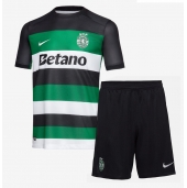 Billige Sporting CP Hjemmebanetrøje Børn 2024-25 Kort ærmer (+ bukser)