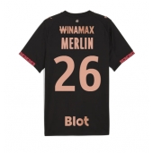 Billige Stade Rennais Quentin Merlin #26 Tredje trøje 2025-26 Kort ærmer