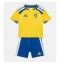 Billige Sverige Hjemmebanetrøje Børn VM 2026 Kort ærmer (+ bukser)