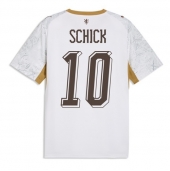 Billige Tjekkiet Patrik Schick #10 Udebanetrøje VM 2026 Kort ærmer