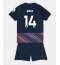 Billige Tottenham Hotspur Archie Gray #14 Udebanetrøje Børn 2026-27 Kort ærmer (+ bukser)